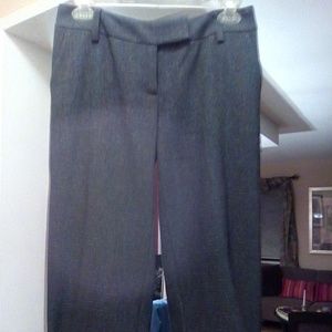 Kensie  Deep Grey/ Silver Threads Girl Pants Capri